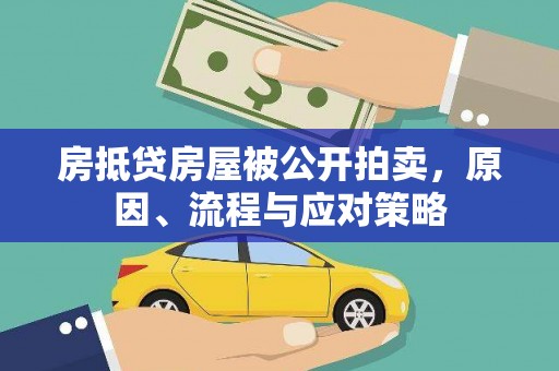 东区房抵贷房屋被公开拍卖，原因、流程与应对策略